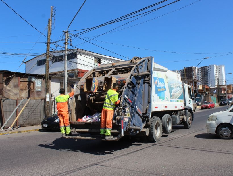 IMAGEN DE ARCHIVO: ¡¡Atención Iquique!!: Este 30 de abril y 1 de mayo no habrá servició de extracción de basura domiciliaria