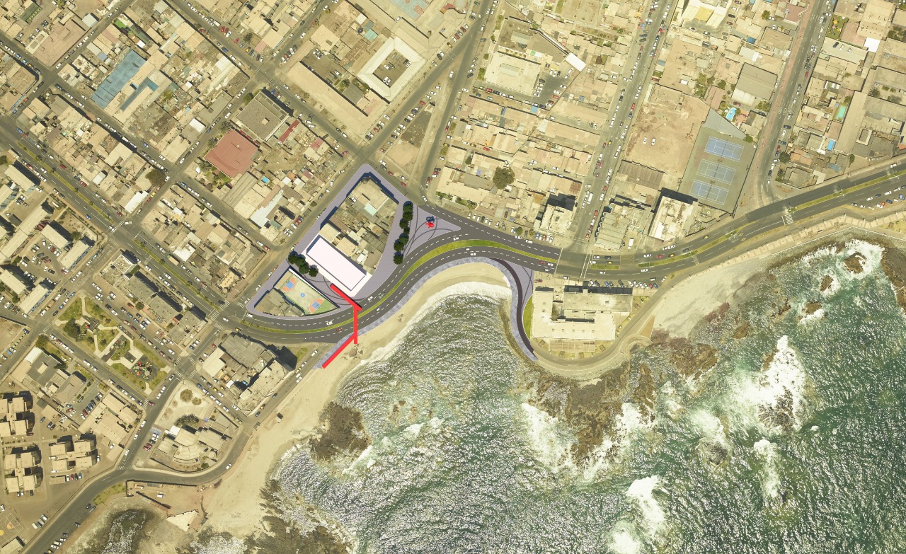 Municipalidad de Iquique presenta propuesta para recuperar Playa Bellavista