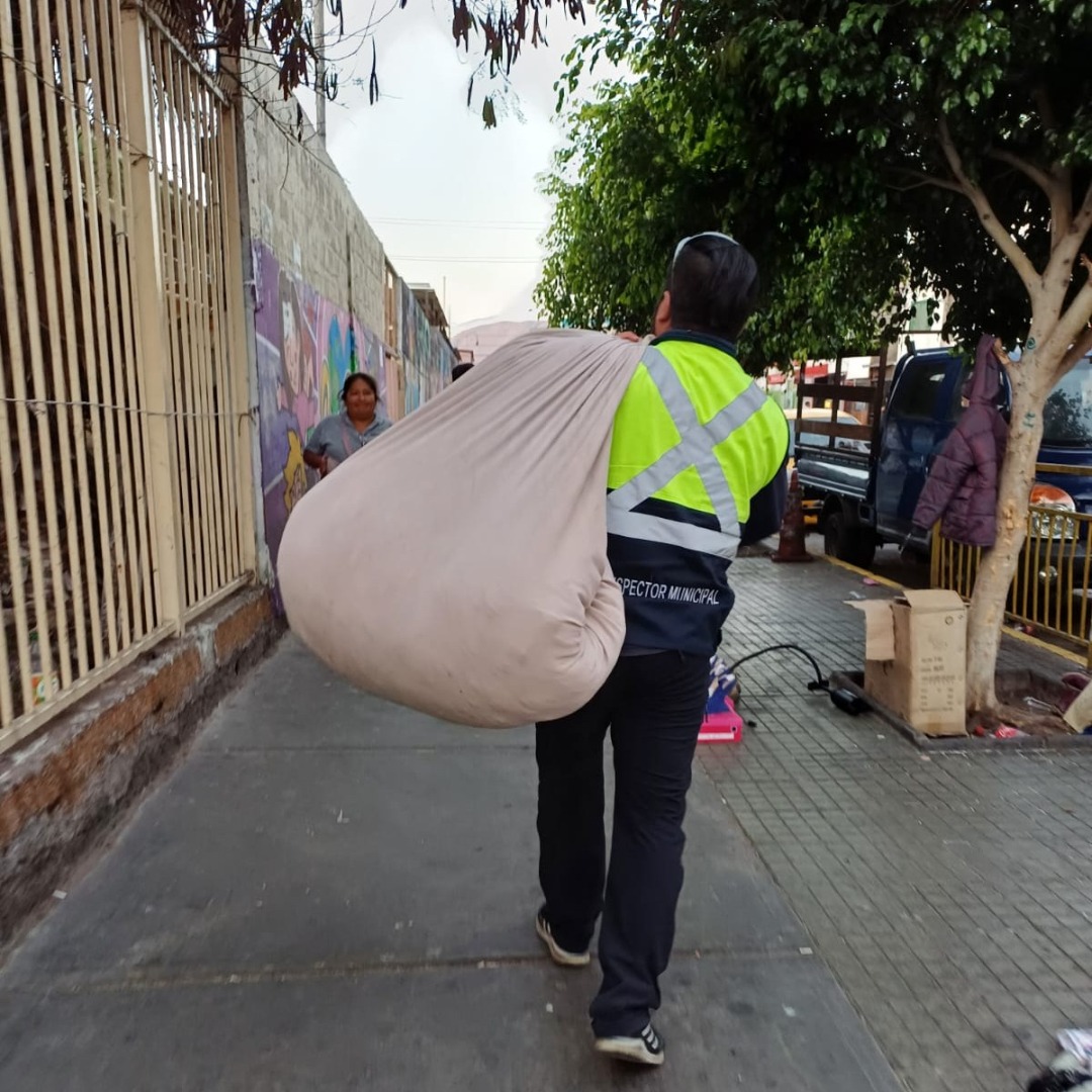 Inspectores Municipales recorren la comuna cumpliendo labor fiscalizadora